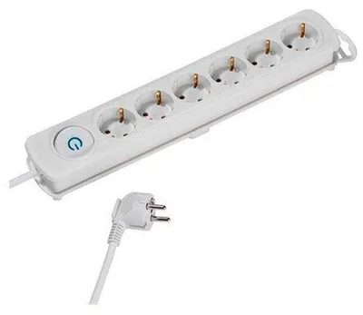 Produktbild von ViVanco™37650, 4 m, Drinnen, Typ C, Typ C, Kunststoff, Weiß
