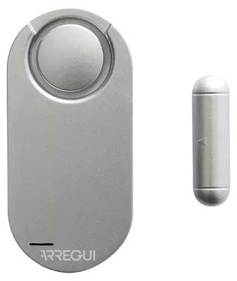 Immagine prodotto di Allarme wireless per porte con 2 telecomandi, sirena acustica da 130 dB per la protezione contro le intrusioni