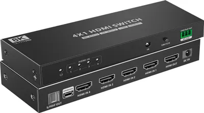 Productafbeelding van Techly IDATA-HDMI-2148KT, HDMI, Micro-USB, zwart, 7680 x 4320 pixels, 8K Ultra HD, Dolby Vision