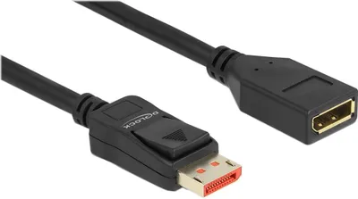 Obrázok produktu pre DELOCK DisplayPort Verlängerungskabel 8K 60 Hz 2 m