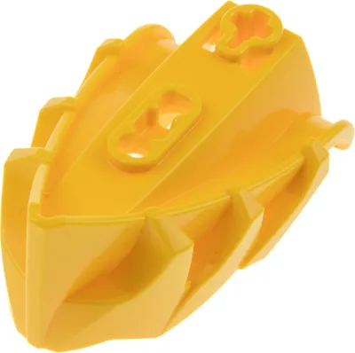 Produktbild von 1x Lego Bionicle Hero Factory Figuren Kopf Unterkiefer gelb 44020 6061708 15359
