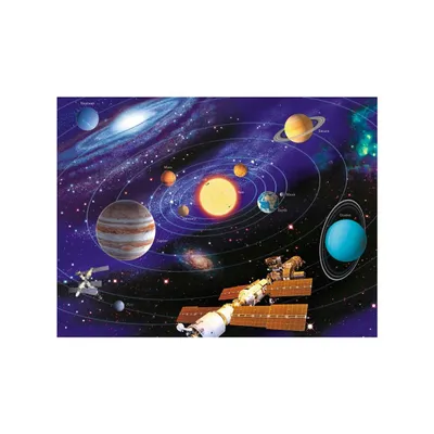 Image de Ravensburger Puzzle phosphorescent - Système solaire, 500 pièces