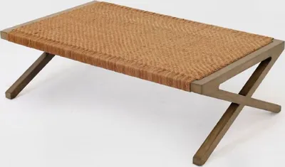 Produktbild von Casa Padrino Luxus Couchtisch Braun 120 x 70 x H. 36 cm - Rechteckiger Massivholz Wohnzimmertisch - Luxus Wohnzimmer Möbel