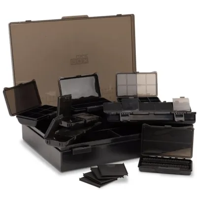 Productafbeelding van Boxlogic Tackle, hengelkoffer, zwart, groot (L)