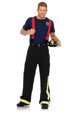 Produktbild von Fire Captain - Groesse: M/L - Farbe: Black, Red