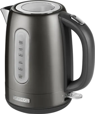 Obrázek produktu pro SENCOR SWK 1778BK Rychlovarná konvice, objem 1,7 l, ukazatel hladiny vody, středový 360° STRIX konektor, příkon 2 150 W