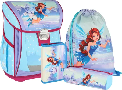 Produktbild von SPIRIT Schulranzen Set FAIRY 4 teilig Serie COOL