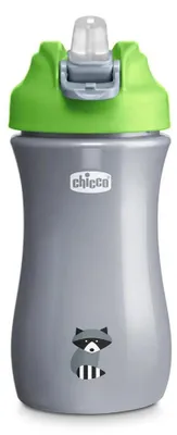 Produktbild von Trinkflasche mit weichem Mundstück für Kinder, 350 ml, grün