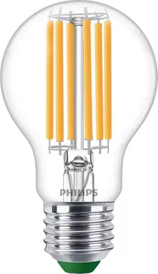 Produktbild von Philips MASTER LED Glühbirne Ultra Efficient E27 Birne Klar 5.2W 1095lm - 830 Warmweiß | Ersatz für 75W