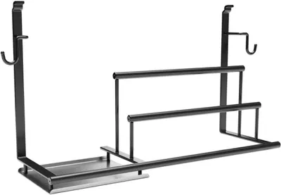 Produktbild von Kesseböhmer Linero style Spülutensilienhalter in Schwarz, 501 x 150 x 271 mm, zum Einhängen in das Nischensystem