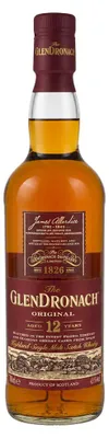 Produktbild von The GlenDronach 12 Jahre Original Highland Single Malt Scotch Whisky in Geschenkpackung | 43 % vol | 0,7 l
