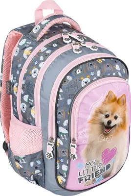 Produktbild von Süßer Pomeranian My Little Friend 4-Fach-Rucksack Majewski
