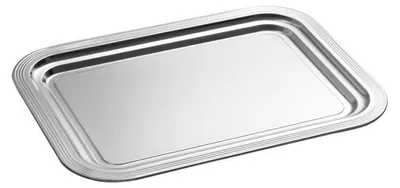 Produktbild von APS 399 Partyplatte CLASSIC, 41 x 31 cm, Metall, vernickelt und glanzverchromt