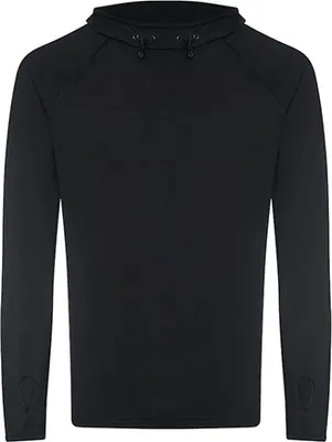 Produktbild von Just Cool JC037 | Herren Cool Cowl Neck Top - Farbe: Black - Größe: S