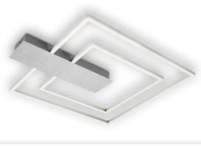 Produktbild von Briloner NICO DUO LED Deckenleuchte 25W 3000lm 3000K Alu Stufen-Dimmbar 57cm