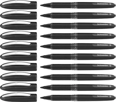 Immagine prodotto di Penna roller Schneider One Sign, indelebile, 1 mm, 10 pezzi, colore:nero