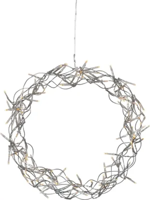 Produktbild von Star Trading Curly kranssi, 30 cm, hopea