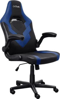 A gaming chair is shown against a white background.