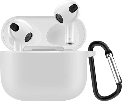 Image de Housse pour Apple AirPods 3 Silicone Case Cover Etui Bumper Housse de protection