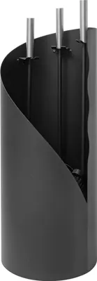 Produktbild von Raik Kaminbesteck Fritz, 3-teilig, schwarz, Edelstahlgriffe, 61 cm