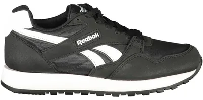 Produktbild von Moderner schwarzer Sportschuh für Damen mit weißen Kontrastdetails