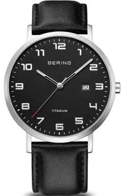 Produktbild von Bering Herrenuhr Kuferlager 18640-402 Quarz Analog Datum 5 ATM Wasserdicht 46 mm