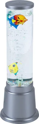 Produktbild von RGB LED Wassersäule mit Deko-Fischen, Farbwechsler