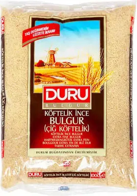 Produktbild von Duru,  Fine Bulgur für Meatball 1000 Gramm 1 Stück Feiner Bulgur