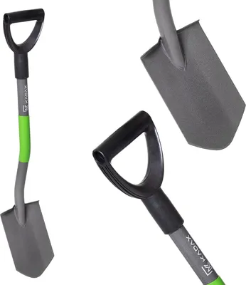 Zdjęcie produktu dla Łopata KADAX Ostra metalowa łopata ogrodowa o długości 84 cm z ostrzem Ergo