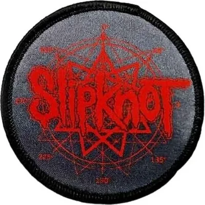 Produktbild von Slipknot Logo & Nonagram Aufbügler