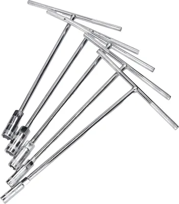 Obrázok produktu pre Sada nástrčných kľúčov / T-kľúčov 5 kusov metrických kľúčov 8-14 mm