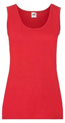 Obrázok produktu pre Dámske tričko bez rukávov - FOL ATHLETIC VEST/W - red - veľkosť 2XL