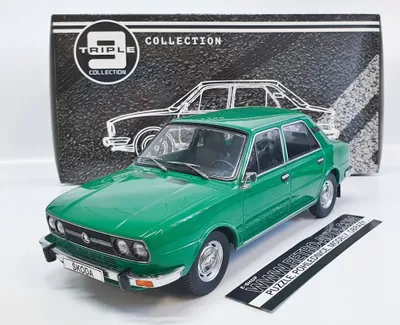 Immagine prodotto di Skoda 120 LS (1979) Verde Sharp Triple9 1:18