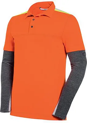 Produktbild von uvex Poloshirt cut orange Gr. XL