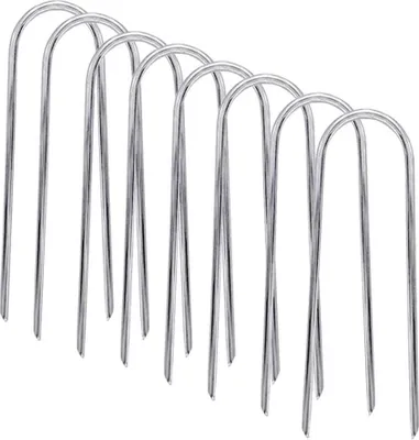 Produktbild von Trampolin,Windspieße,,robust,,U-Typ,,scharfe,Enden,,Sicherheits-Bodenanker,,verzinkter,Stahl,,für,Fußballtore,,Camping-Zelte