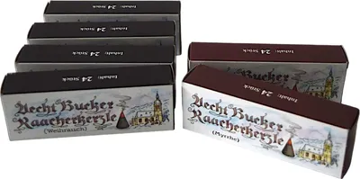 Zdjęcie produktu dla Bucker - Zestaw 6 sztuk - 4 x kadzidło, 2 x mirra