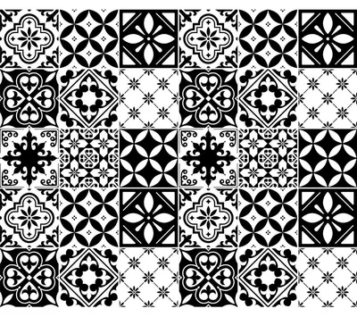 Productafbeelding van Zelfklevende tegelstickers voor keuken en badkamer – 30 Rosario Azulejo tegelstickers – 30 stickers, 15 x 15 cm