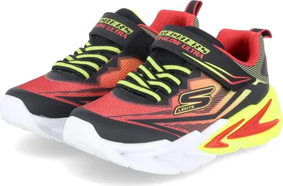 Produktbild von Skechers Flex-Glow Ultra  Klittenband Laag - Rood - Maat 28