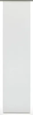 Produktbild von Gardinia Flächenvorhang Uni weiß, 60 x 245 cm