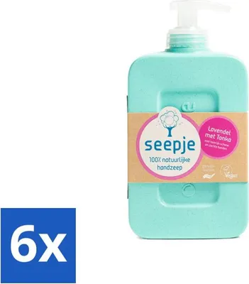 Image de Savon - Savon pour les mains - Parfum doux - Lavande avec Tonka - 300 ml - Pack avantage - 6 pièces