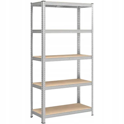 Produktbild von KRUMAD Lagerregal Steckregal 180x90x40 cm 5 MDF-Böden Schwerlastregal 875 kg Metall Tragkraft für Werkstatt Garage
