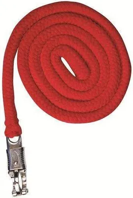 Immagine prodotto di HKM Strick -Stars- con ganci a D, colore rosso, lunghezza 180 cm