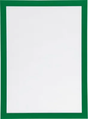 Produktbild von Aufkleber I DURABLE Informationsrahmen DURAFRAME, grün, selbstklebend, A4, 2/VE
