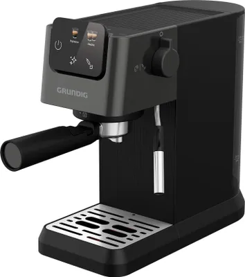 Produktbild von Grundig KSM 4330, Espressomaschine, 1,1 l, Gemahlener Kaffee, 1628 W, Schwarz