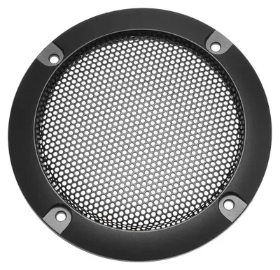 Lautsprechergitter-Abdeckung 95 mm schwarz für Subwoofer