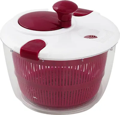 Produktbild von Salatschleuder, Obst- und Gemüsetrockner, Schnelltrocknungsfunktion, BPA-frei, zum Trocknen und Abtropfen von Salat und Gemüse