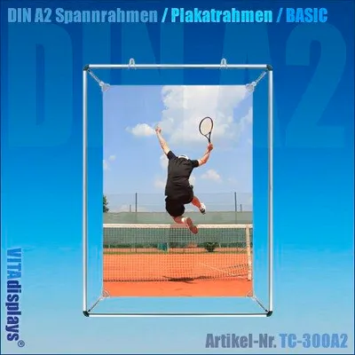 Produktbild von DIN A2 Spannrahmen / Plakatrahmen BASIC