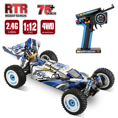 Produktbild von WLtoys 124017 Ferngesteuertes Auto Gelaendewagen Hochgeschwindigkeitsferngesteuerter Crawler 1/12 2,4 GHz Rennwagen 75 km/h 4WD RTR Metallchassis