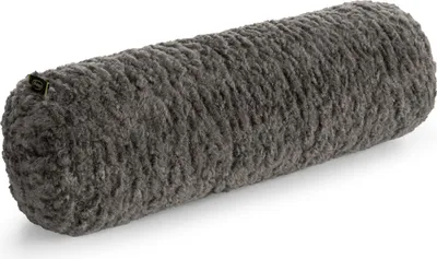 Image de Oreiller NACKENROLLE Bouclé Coussin décoratif 10 C 45x15 cm argenté