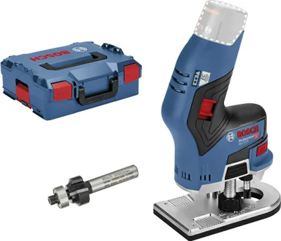 Obrázok produktu pre Bosch GKF 12V-8 Professional, Rovná brúska, Čierna, Modrá, Červená, Ošúchaný, 1300 ot/min, 8 mm, 71 dB